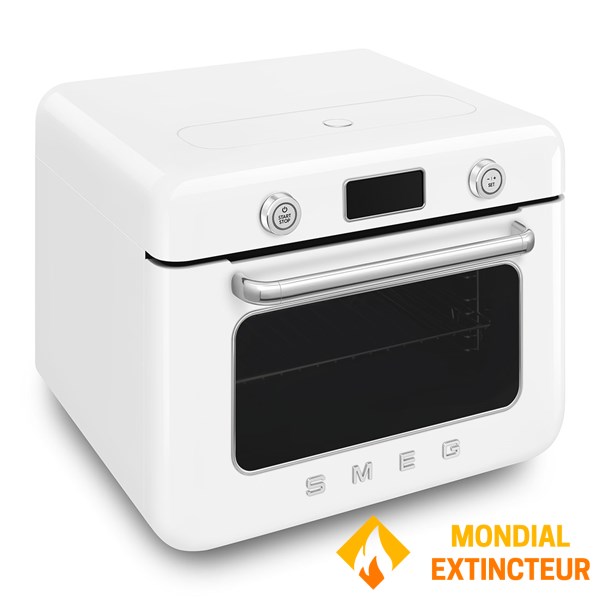 Smeg - Mini four vapeur Pose libre blanc