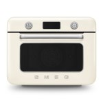Smeg - Mini four vapeur Pose libre crème