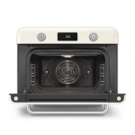 Smeg - Mini four vapeur Pose libre crème