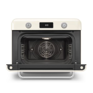 Smeg - Mini four vapeur Pose libre crème