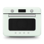 Smeg - Mini four vapeur Pose libre vert d’eau