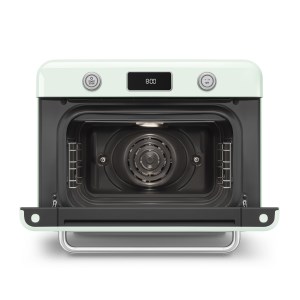 Smeg - Mini four vapeur Pose libre vert d’eau