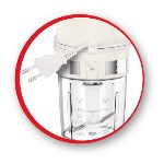 Moulinex - Mini hachoir Soleil ivoire