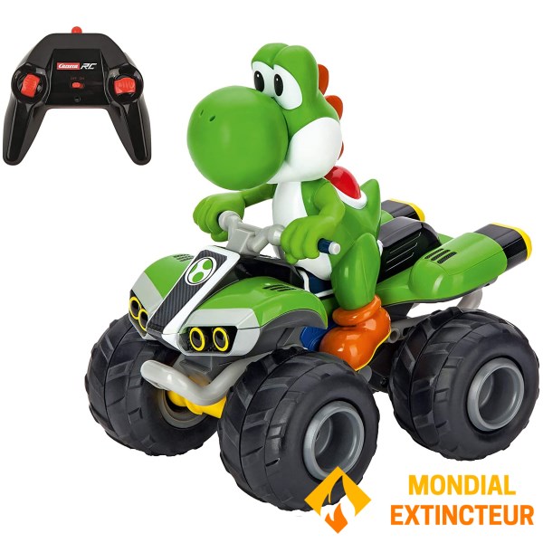 Carrera - Mini Quad électrique Mario kart - Yoshi