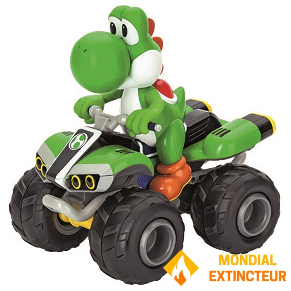 Carrera - Mini Quad électrique Mario kart - Yoshi