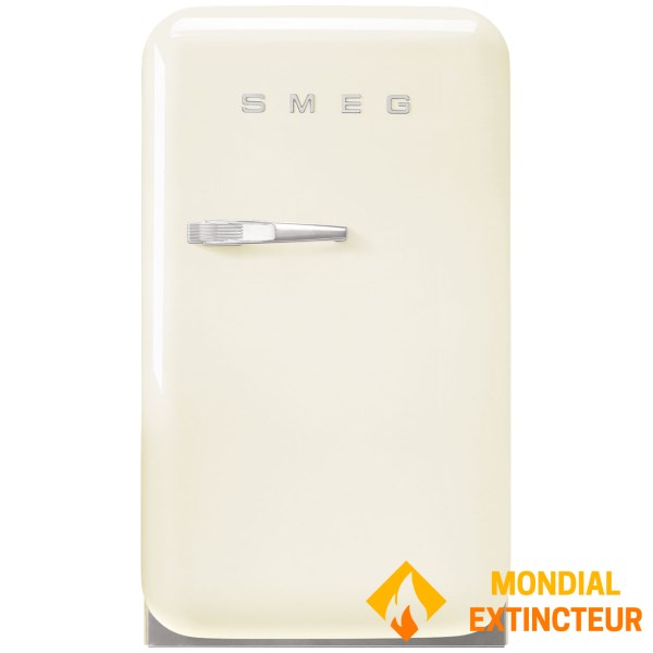 Smeg - Mini réfrigérateur Pose libre 1 porte crème