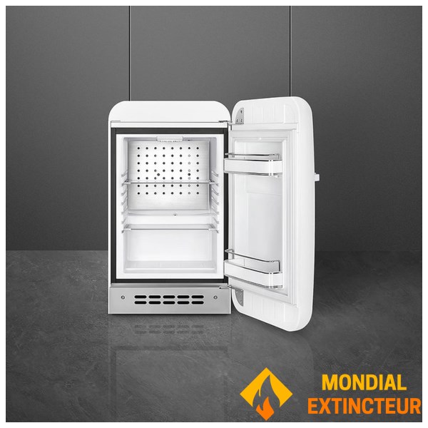 Smeg - Mini réfrigérateur Pose libre 1 porte crème