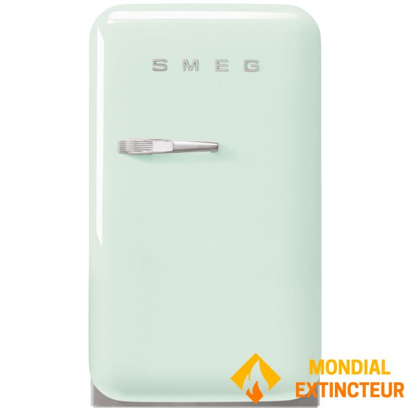 Smeg - Mini réfrigérateur Pose libre 1 porte vert d’eau