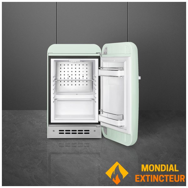 Smeg - Mini réfrigérateur Pose libre 1 porte vert d’eau