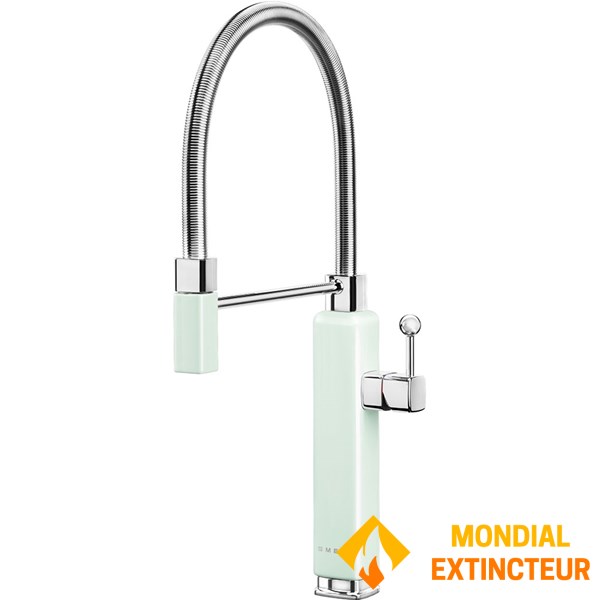 Smeg - Mitigeur Semi-professionnel Mono commande Vert d'eau