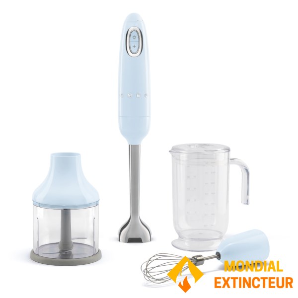 Smeg - Mixeur plongeant Années 50 Bleu Azur