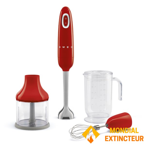 Smeg - Mixeur plongeant Années 50 - Rouge