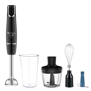 Moulinex - Mixeur plongeant Infinity Force + 4 accessoires noir