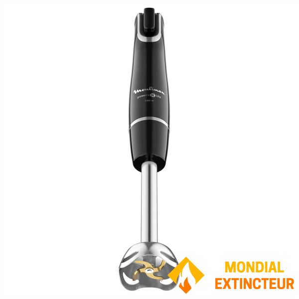 Moulinex - Mixeur plongeant Infinity Force + 4 accessoires noir