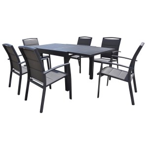 Wilsa - Salle à manger de jardin Modulo 6/10 personnes