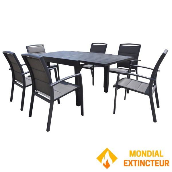 Wilsa - Salle à manger de jardin Modulo 6/10 personnes