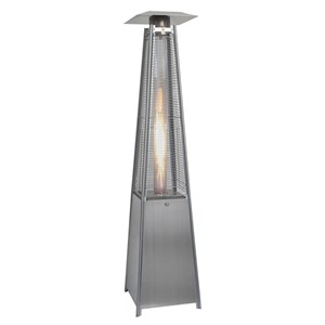 Wilsa - Mobilier Parasol chauffant hexogonal inox