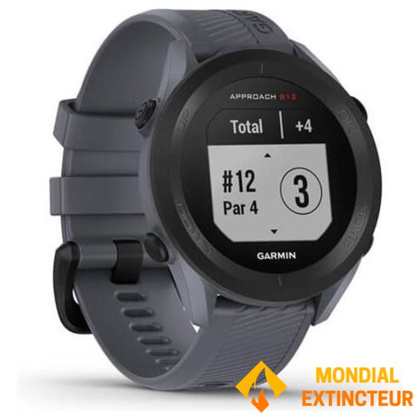 Garmin - Montre connectée Approach® S12, ardoise 