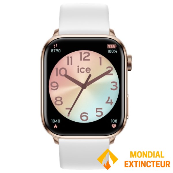 ICE Watch - Montre connectée Ice Smart 2.0 - Gold/blanc