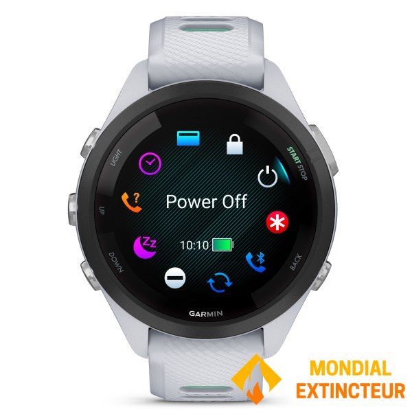 Garmin - Montre connectée Forerunner® 265S Music - Blanche