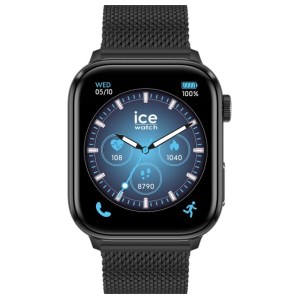 ICE Watch - Montre connectée mixte Ice Smart 3.0 - Noir milanais