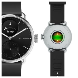 Withings - Montre connectée ScanWatch 2 - 38 mm Noire