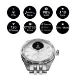 Withings - Montre connectée ScanWatch Nova Brilliant gris