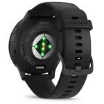 Garmin - Montre connectée Venu 3 45 mm Gray avec bracelet noir