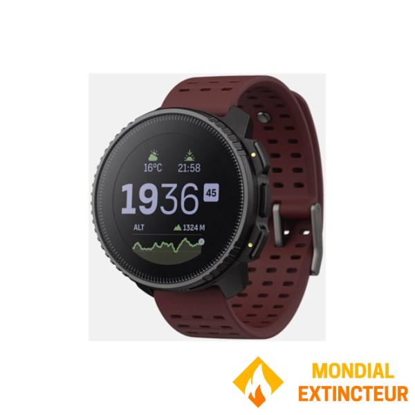 Suunto - Montre connectée Vertical stainless steel ruby