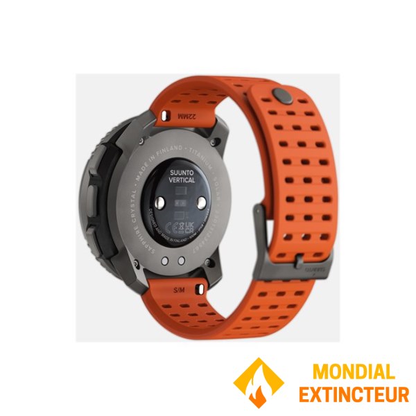 Suunto - Montre connectée Vertical Titanium solar canyon
