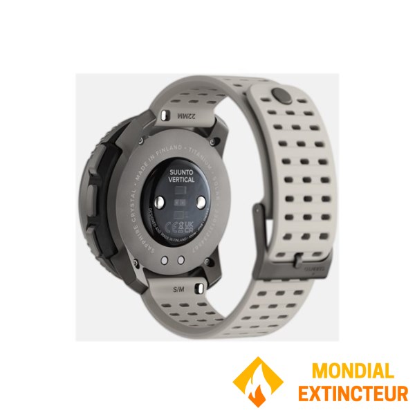 Suunto - Montre connectée Vertical Titanium solar sable