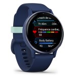 Garmin - Montre connectée Vivoactive 5 - Metallic Blue