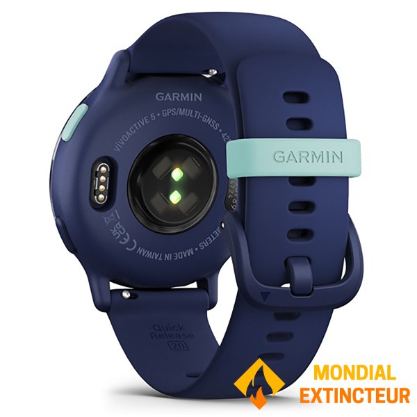 Garmin - Montre connectée Vivoactive 5 - Metallic Blue