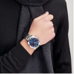 Christian Lacroix - Montre homme Astrum Chrome / Navy