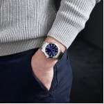 Christian Lacroix - Montre homme Astrum Chrome / Navy