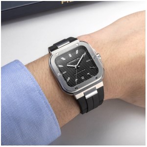 Herbelin - Montre homme  Automatique Cap Camarat square - Noir