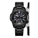 Eden Park - Montre homme Automatique sport - Acier - Noir