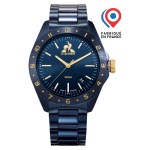 Le Coq Sportif - Montre homme Coq d’Or - Acier - Bleu
