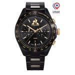Le Coq Sportif - Montre homme Coq d’or - Metal - Noir