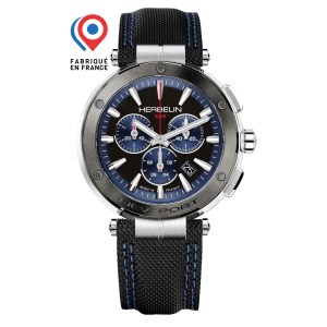 Herbelin - Montre homme Newport 43 mm bleu