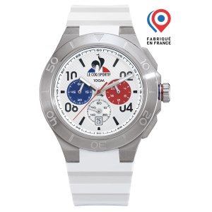 Le Coq Sportif - Montre homme Intégrée - Blanc