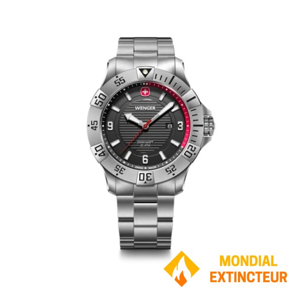Wenger - Montre homme Seaforce - Acier inoxydable