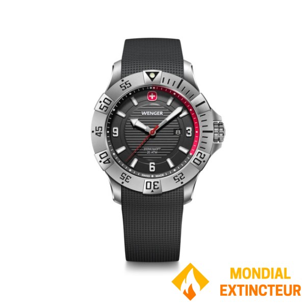 Wenger - Montre homme Seaforce - Noir