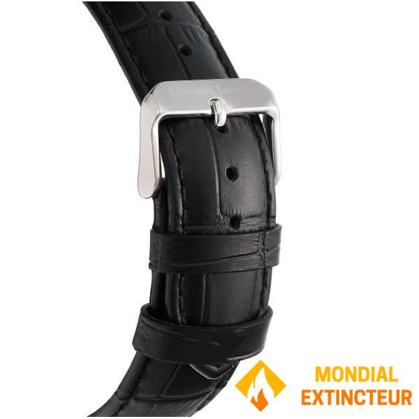 Christian Lacroix - Montre Tempus noir/ vert