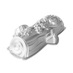 Nordic Ware - Moule à gâteau  Bûche de Noël Silver