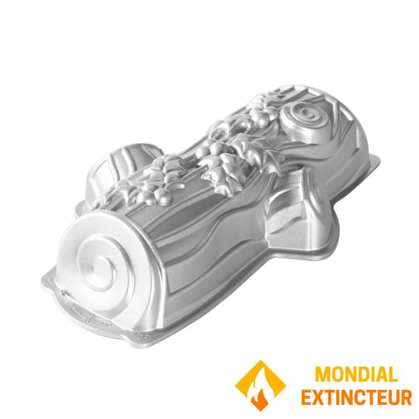 Nordic Ware - Moule à gâteau  Bûche de Noël Silver