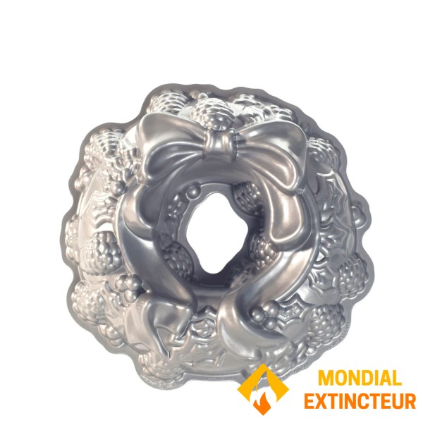 Nordic Ware - Moule à gâteau Bundt® Couronne de Noël Silver
