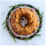 Nordic Ware - Moule à gâteau Bundt® Couronne de Noël Silver