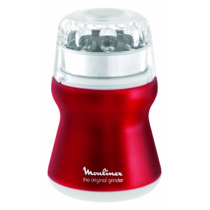 Moulinex - Moulin à café Dheli - rouge