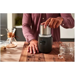 KitchenAid - Moulin à café sans fil KITCHENAID GO noir mat